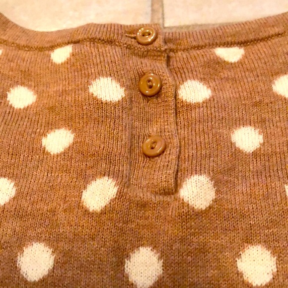 Ann Taylor Loft Polka Dot Blouse Size Large - Picture 5 of 7